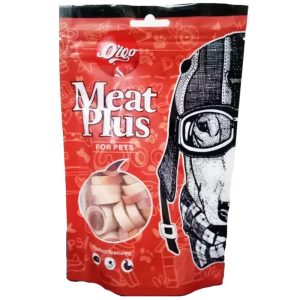Xương cho chó vị thịt cắt hình tròn VEGEBRAND Orgo Meat Plus Circle
