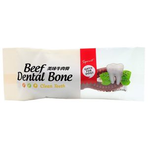 Xương gặm sạch răng cho chó vị thịt bò SPIRIT Beef Dental Bone