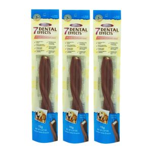Xương gặm sạch răng cho chó vị thịt vịt VEGEBRAND 7 Dental Effects Milk Duck Filling Bone